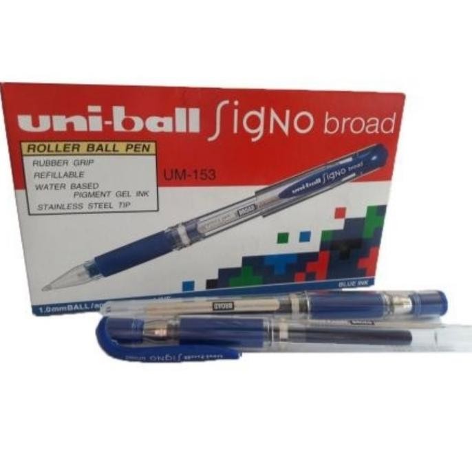 

Tersedia Pulpen Uniball Signo Broad Um153 Original Japan Ukuran 1,0 Harga/Lusin