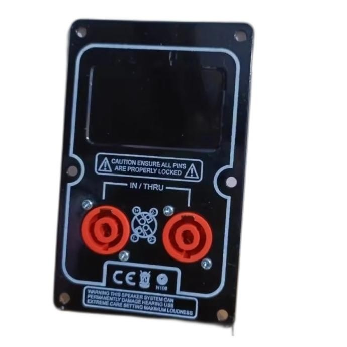 Terlaris Plat Dudukan Speakon + Soket Spikon Orange Bma Original Terlaris