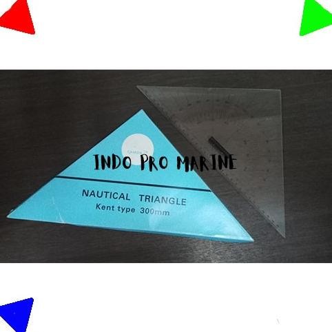 

siap kirim penggaris mistar segitiga marine kelautan camon 300mm
