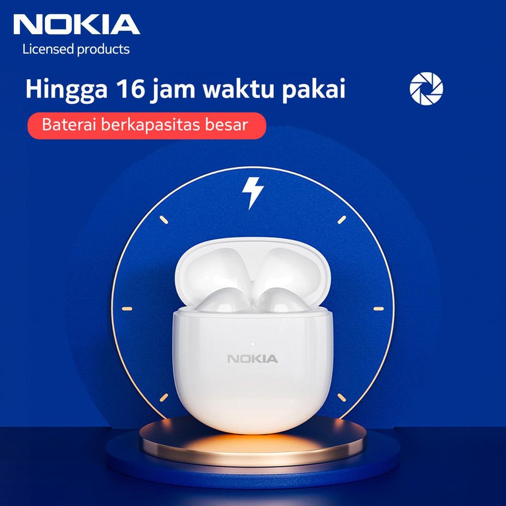 GS Nokia E3110 True Wireless Earbuds Bluetooth Earphone TWS HD - Pink