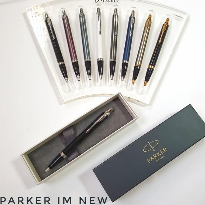 

Tersedia Pulpen Mewah Original Parker I.M Bp New Black Ct + Free Grafir Laser