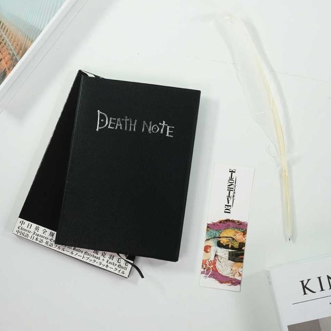 

Tersedia Note Book Deathnote With Pen Leather Case Buku Catatan Jurnal Kulit Anime A5 Dengan Pulpen