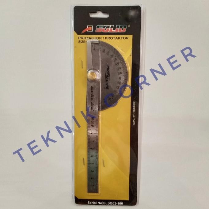 

siap kirim solid protaktor 100 mm penggaris busur derajat protactor sudut