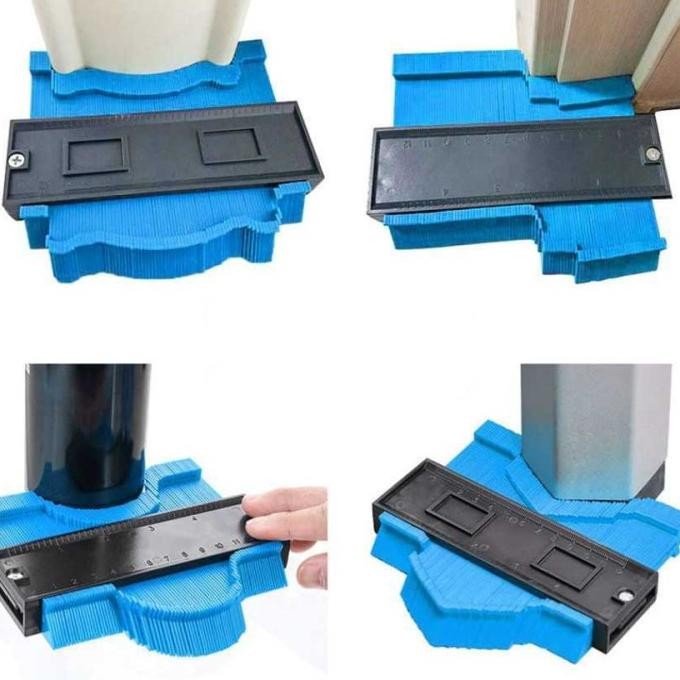 

siap kirim contour profile gauge duplicator ruller profil copy penggaris mistar 14 25cm akat ukur pembuat pola bentuk kontur mal kayu gypsum