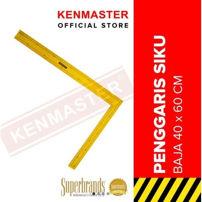 

siap kirim kenmaster penggaris 24 in siku baja 40 x 60 cm tukang carpenter square