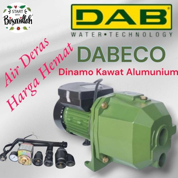 Ready Stock Pompa Air Jet Pump Dab Eco Dp-255A Tanpa Tabung