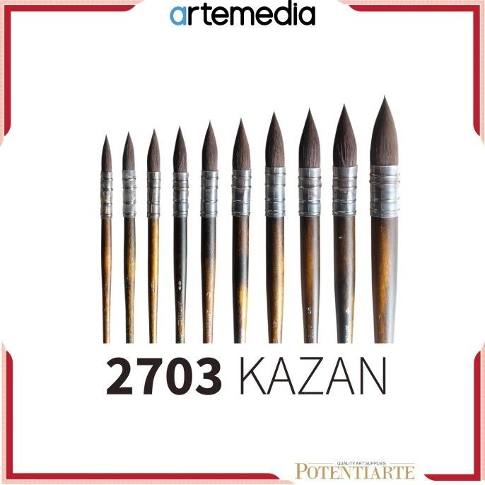 

BEBAS ONGKIR - Kuas Lukis Artemedia 2703 Round Squirrel Kazan-M Brush