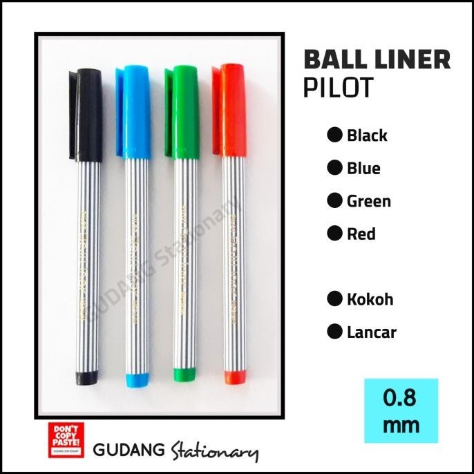 

Tersedia Pulpen Ball Liner Pilot