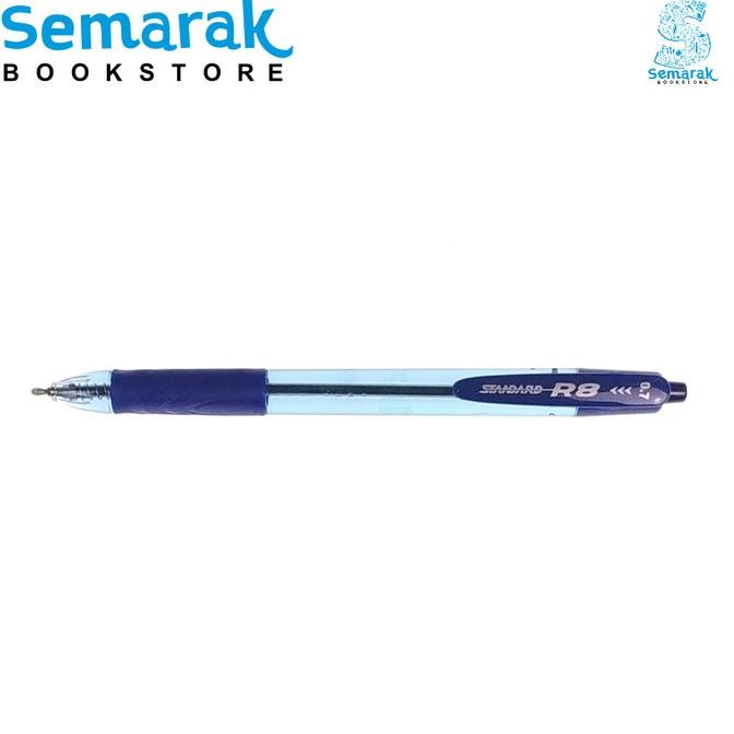 

Tersedia Standard R8 Retractable Pen Pulpen Cetek Oil Gel Grip 0.7 [1 Pack]