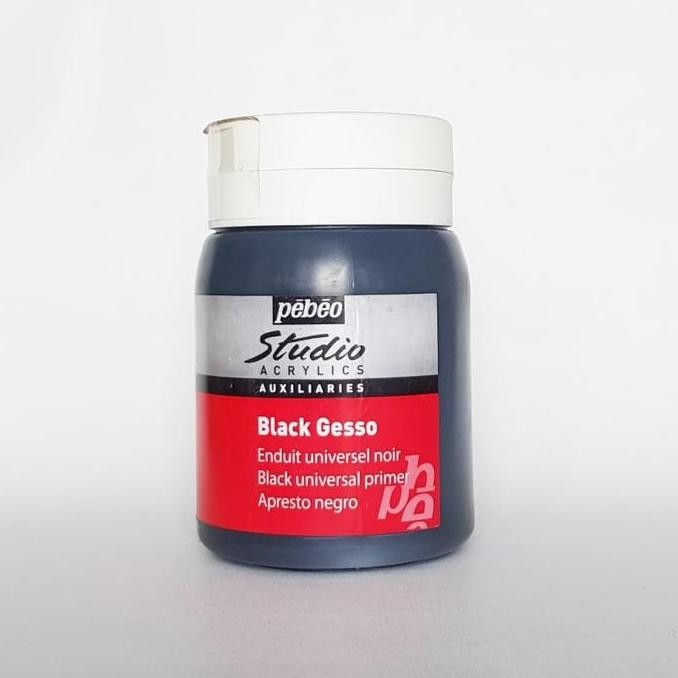 

TERMURAH - Pebeo Black Gesso 500ml