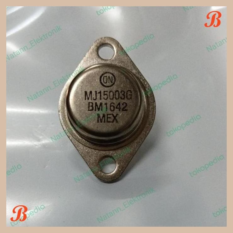 [MRD] 5364 TRANSISTOR TR JENGKOL MJ15003G MJ 15003 G MJ15003 15003G