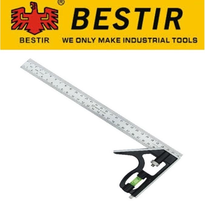 

siap kirim combination square / penggaris kombinasi bestir 01463