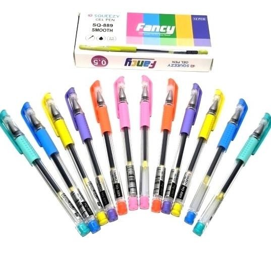 

Tersedia Harga( 12 Lusin ) Pulpen Gel Squeezy Fancy 0.5Mm Sq-889