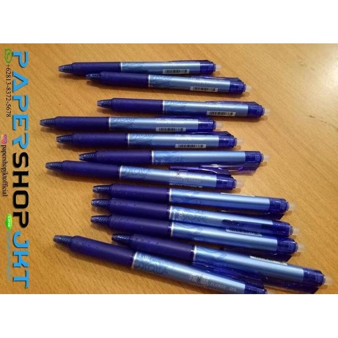 

Tersedia Frixion Pilot Pulpen 0.5 Biru ( Bisa Dihapus )