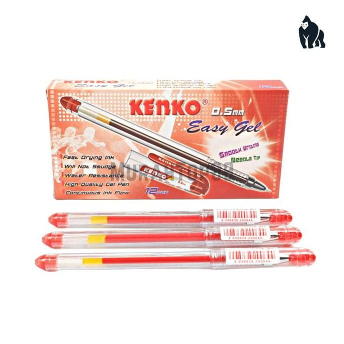 

Tersedia Pulpen Easy Gel Kenko 0.5 Mm / Ballpoint Lancip Bolpen Pena Grosir [Per Lusin]