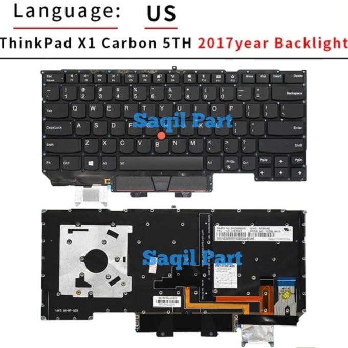 Keyboard ThinkPad x1 Carbon Gen5 Gen6 5th Gen 5 6 2017 2018
