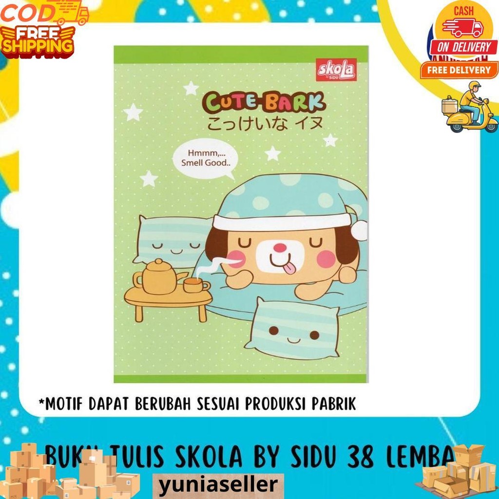 

Buku Tulis Skola By Sidu 38 Lembar (Pak) D Sale