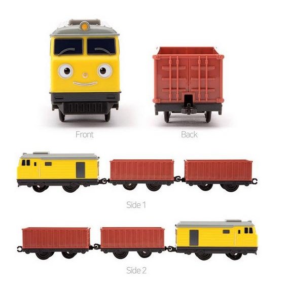 Murah Mainan Titipo Train Loco Set TPT 118003 Kereta Titipo Non COD