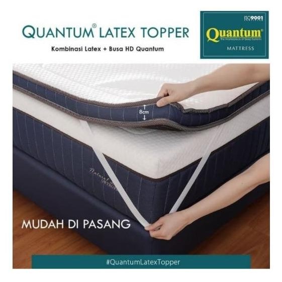 Quantum Latex Topper 8cm kasur in the box