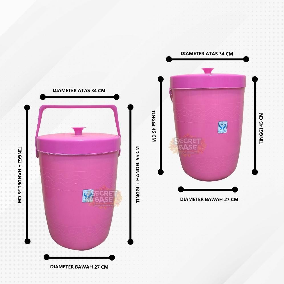 Termos Nasi - Termos Es / Rice Bucket / Ice Bucket 6L 8L 17L 30 Liter / Tempat Nasi (2) Stock