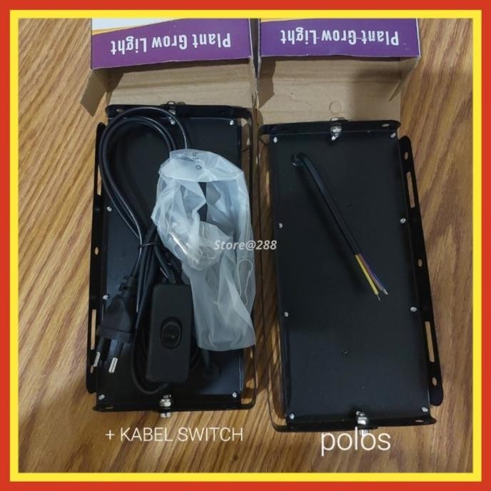 Growlight LED Lampu Sorot UV Hidroponik Full Spectrum Tanaman Tumbuhan Bunga Fotosintesis UV-B