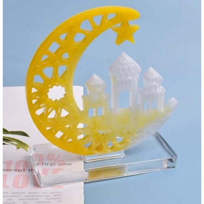 

CETAKAN SILIKON BINGKAI MESJID BULAN SABIT MOSQUE FRAME RESIN MOLD