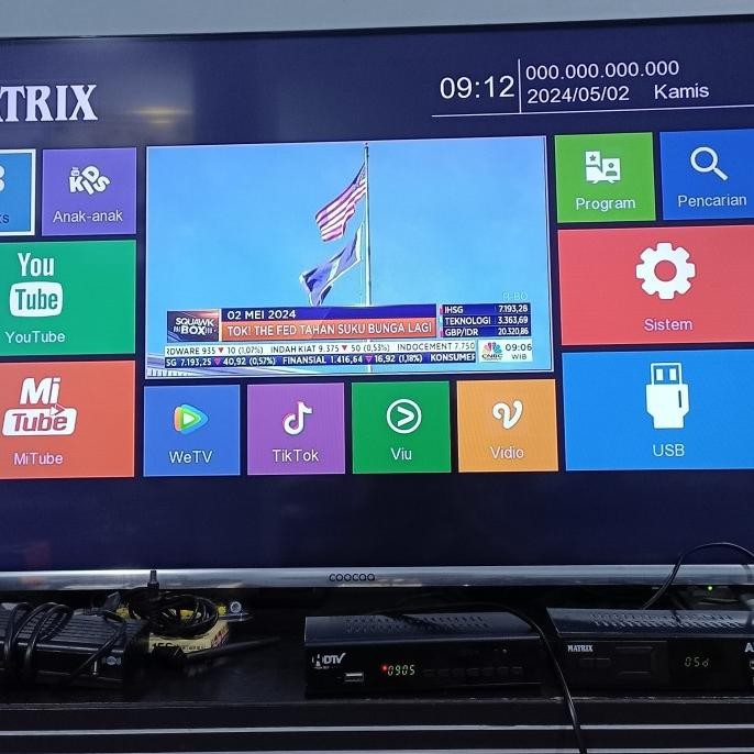 Matrix Apple Merah Stb tv digital