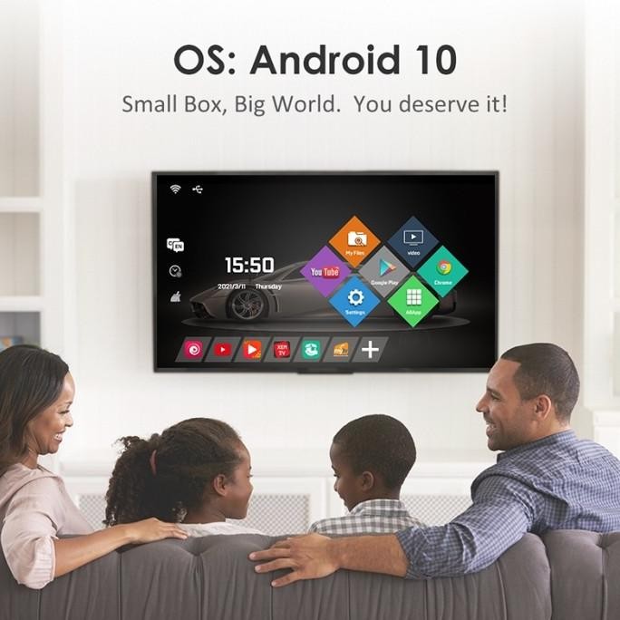 set top box tv digital-- tripsky-M96-h android tv box