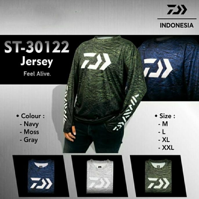 Baju / Jersey Pancing Daiwa St-30122 Co