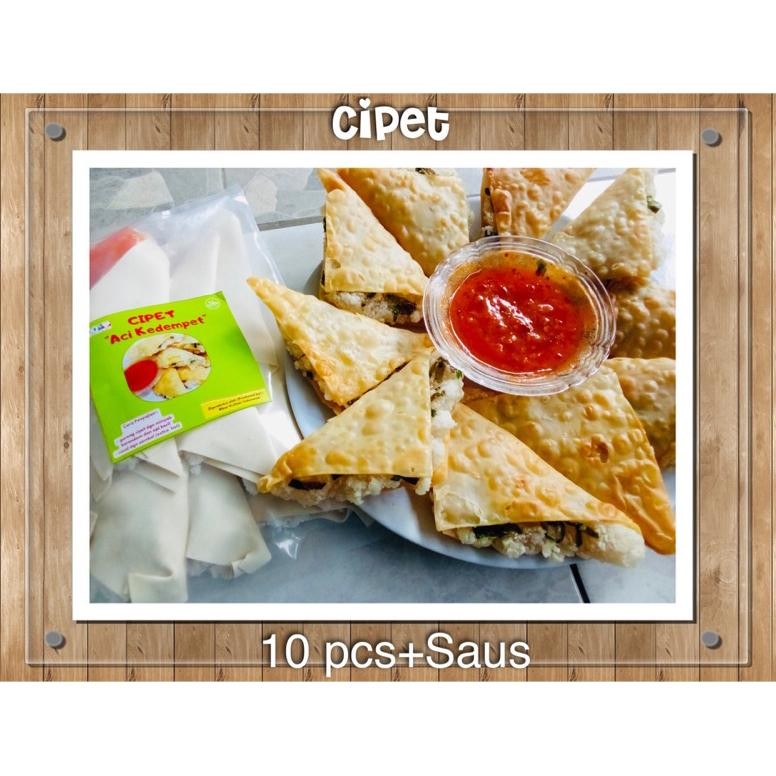 

Premium Cipet ( Aci Kadempet) Isi 10 + Saus By Akar Kuliner Indonesia Promo