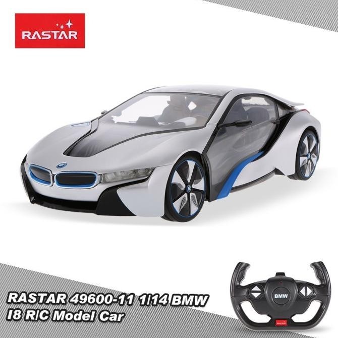 Murah RASTAR RC BMW i8 Remote Control 1/14 Scale Non COD