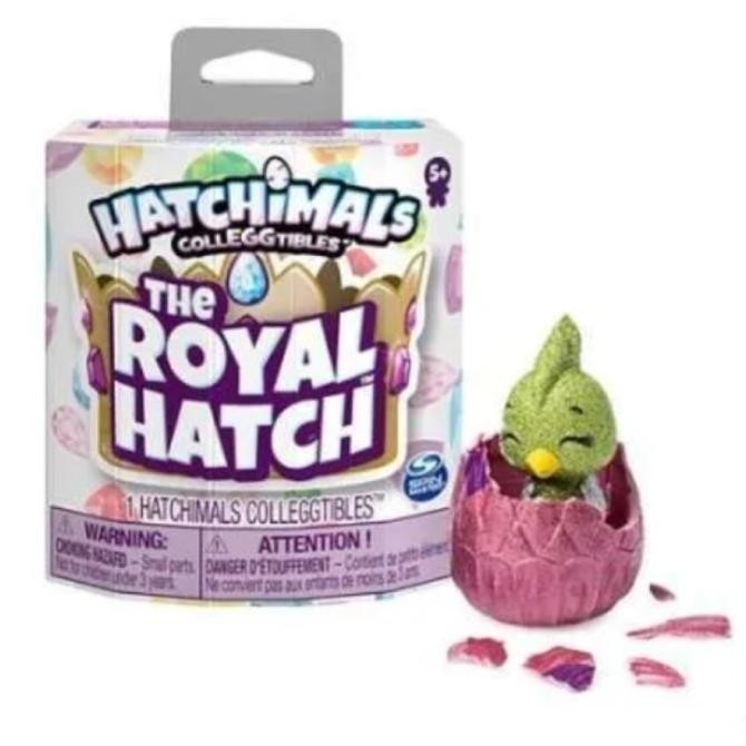 Original HatchimalsColleggtiblesS6RoyalSnowballMainanAnak