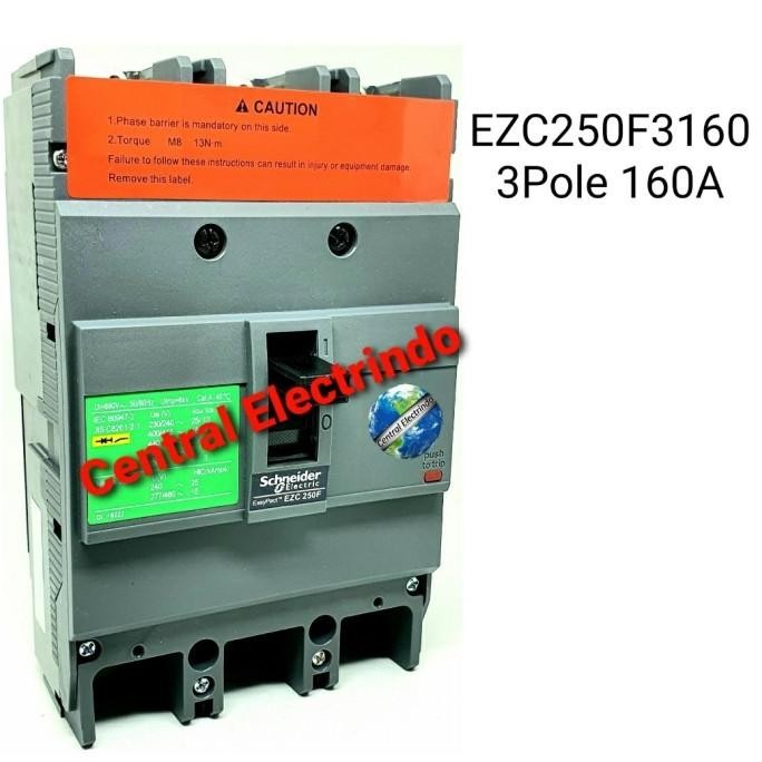 MCCB Schneider EZC250F 160A
