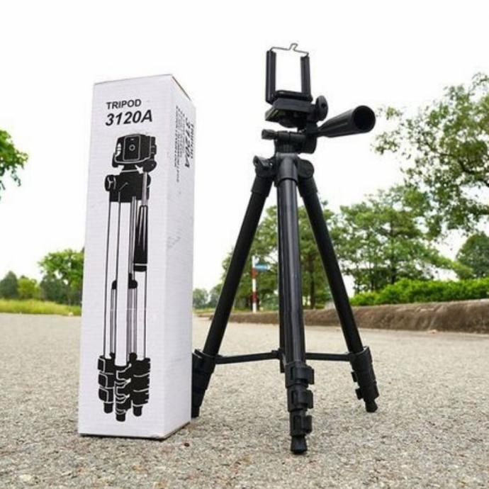 ABADI 93 - TERMURAH Tripod Hp dan kamera universal - free holder U dud