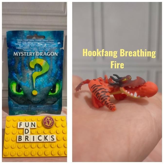 Spin Master How To Train Your Dragon Mystery Hookfang Breathing Fire