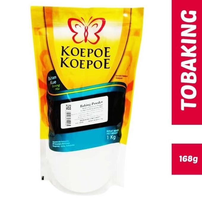 

New Baking Powder Koepoe 1 kg Pouch