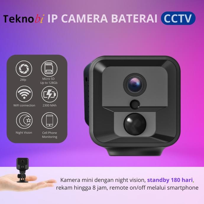 Spy Cam camera WIFI cctv Battery Baterai