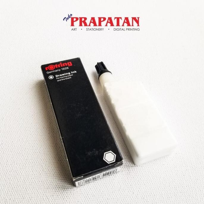 

Rotring Drawing Ink 23ml / Refill Tinta Rapido
