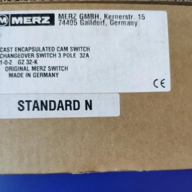Terjangkau Cos/Over Switch /Ohm Saklar Merz 4P Merz 32A