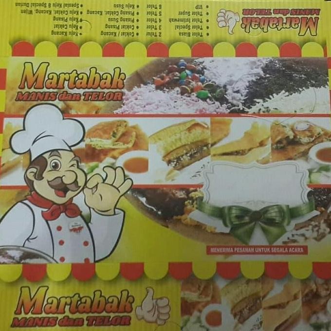 

Dus Martabak UK 21x13,5x4,2 isi 100pcs