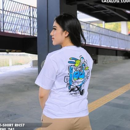 Promo Kaos Rh57 Smile Shadow T-Shirt Premium