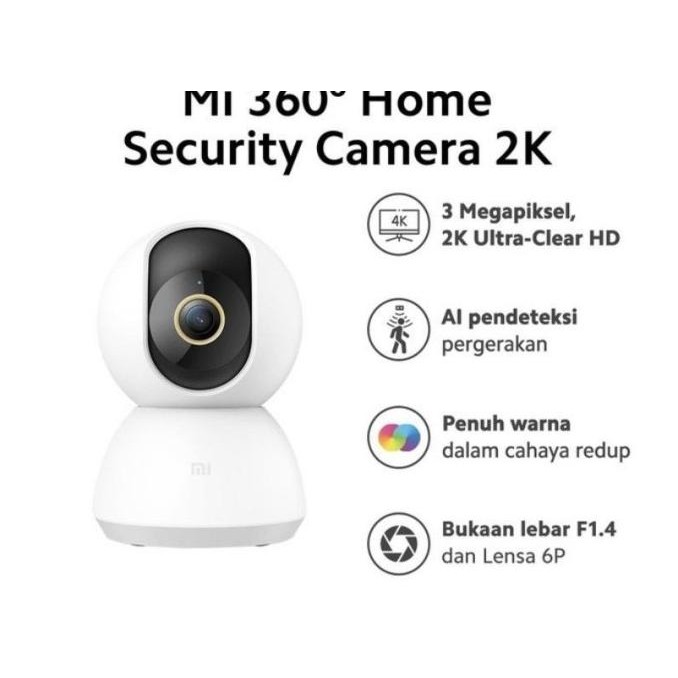 IP Camera Yi Dome U 3MP 1296p Full HD Kamera CCTV XiaoYi 360 Degrees
