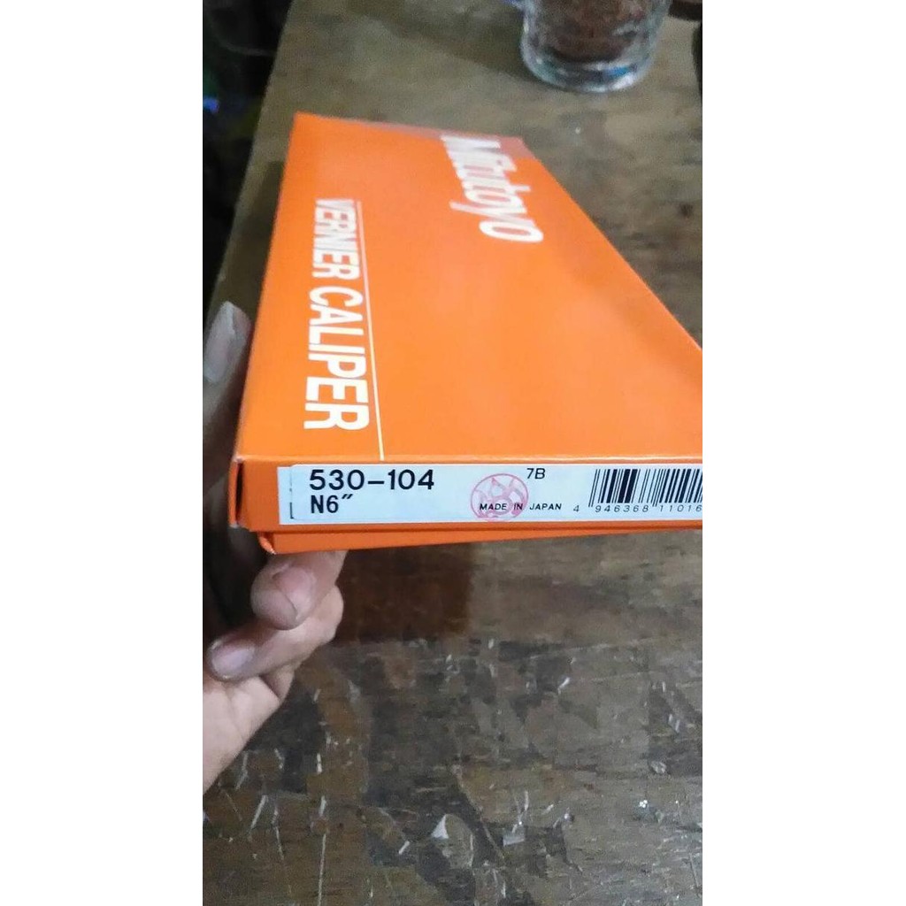 

Produk Baru!! Jangka Sorong / Sigmat Mitutoyo 6 "/Original Made In Japan / 150 Mm