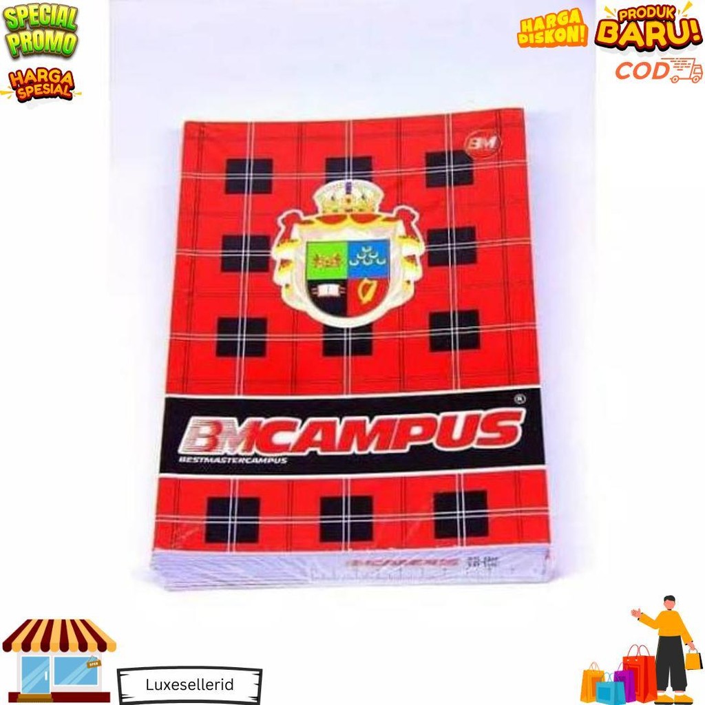 

Buku Tulis Bmc Campus Isi 36Lembar (1 Pak Isi 10 Buku) D Sale