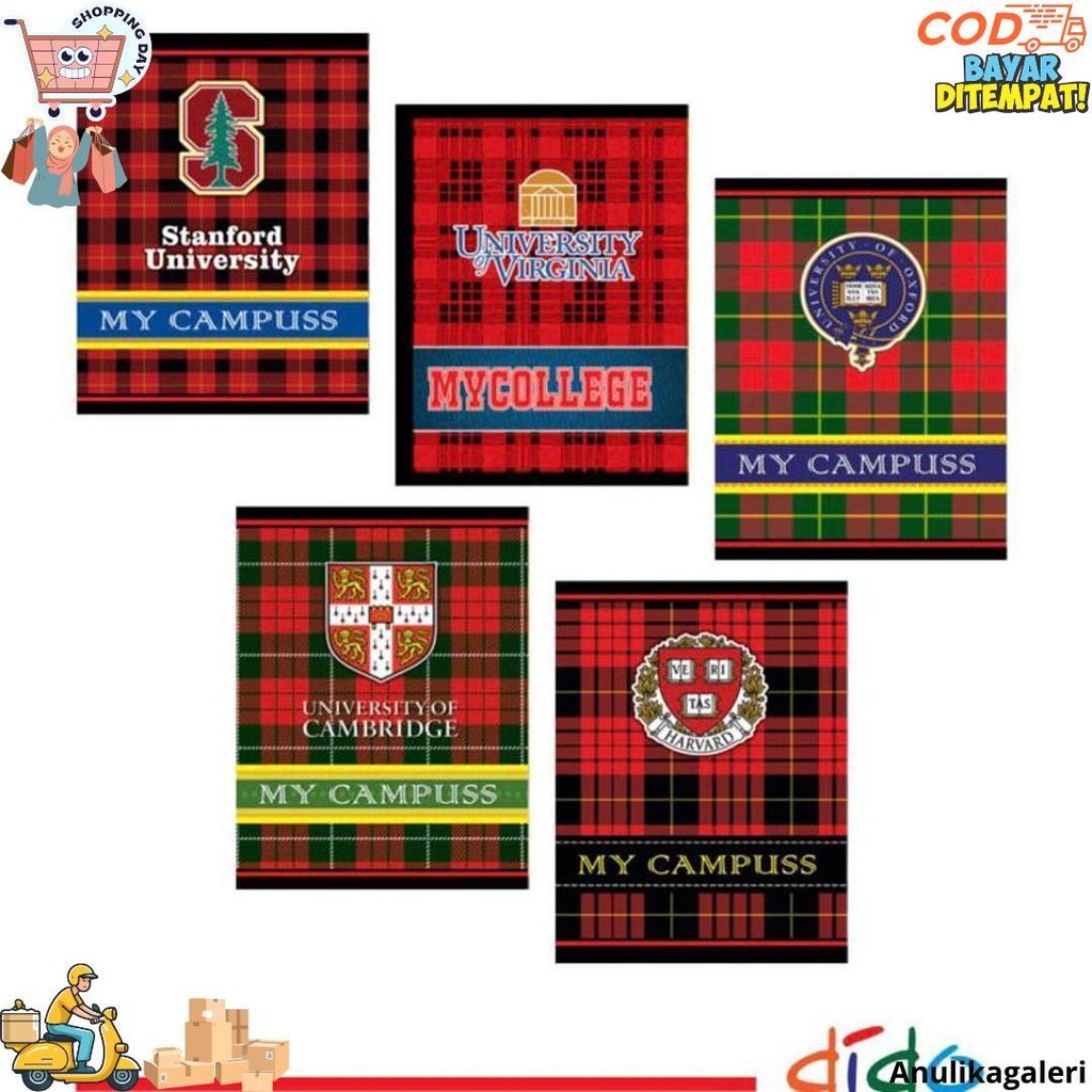 

[10 Buku] Buku Tulis Campus Murah 50 Lembar Dido Tipis Ekonomis D Best Seller