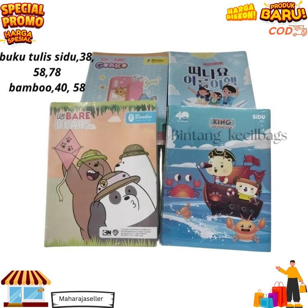 

Buku Tulis Sidu Bamboo Big Boss D Cod