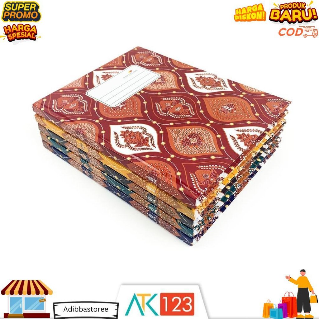 

Buku Tulis Hardcover Paperline Quarto / Kuarto / Kwarto 100 Lembar D Gratis Ongkir