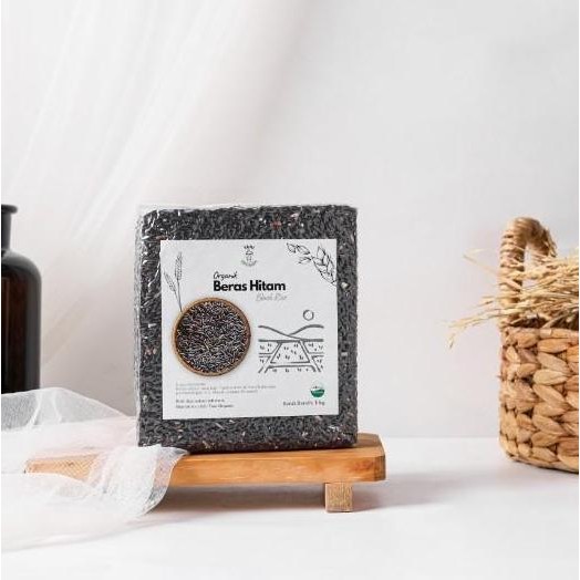 

Baru Tani Organic Beras Hitam 1kg - Beras Hitam Organik