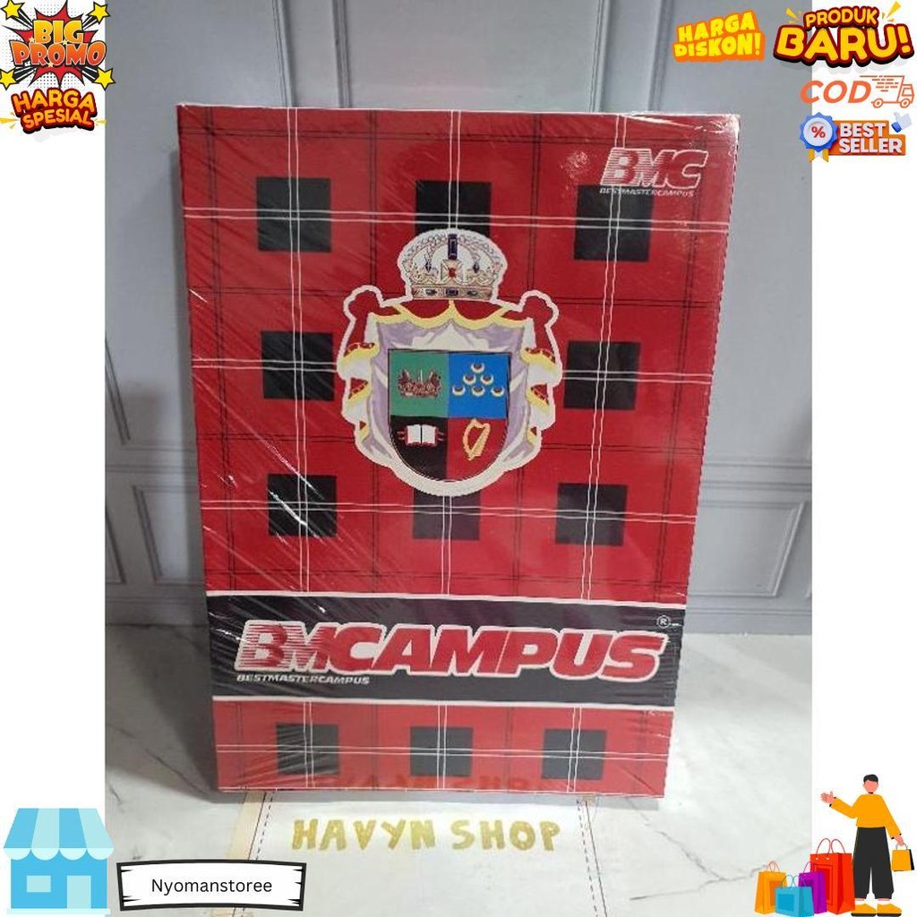 

(10Pc) Buku Tulis Kampus Merek Bmc Isi 36 Lembar Panjang Besar D Termurah