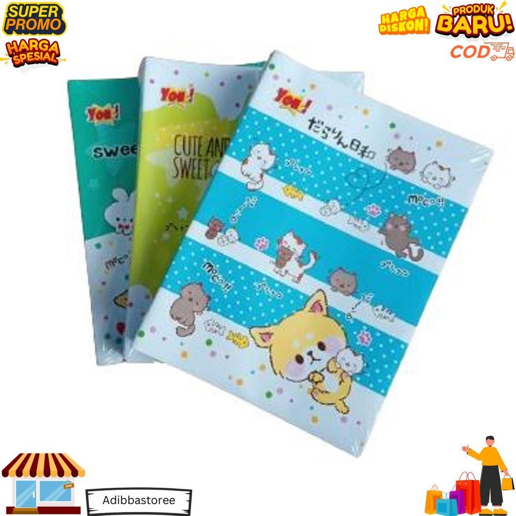 

1 Pack / 10 Pcs Buku Tulis Murah Isi 50 Lembar You By Kiky D Cod